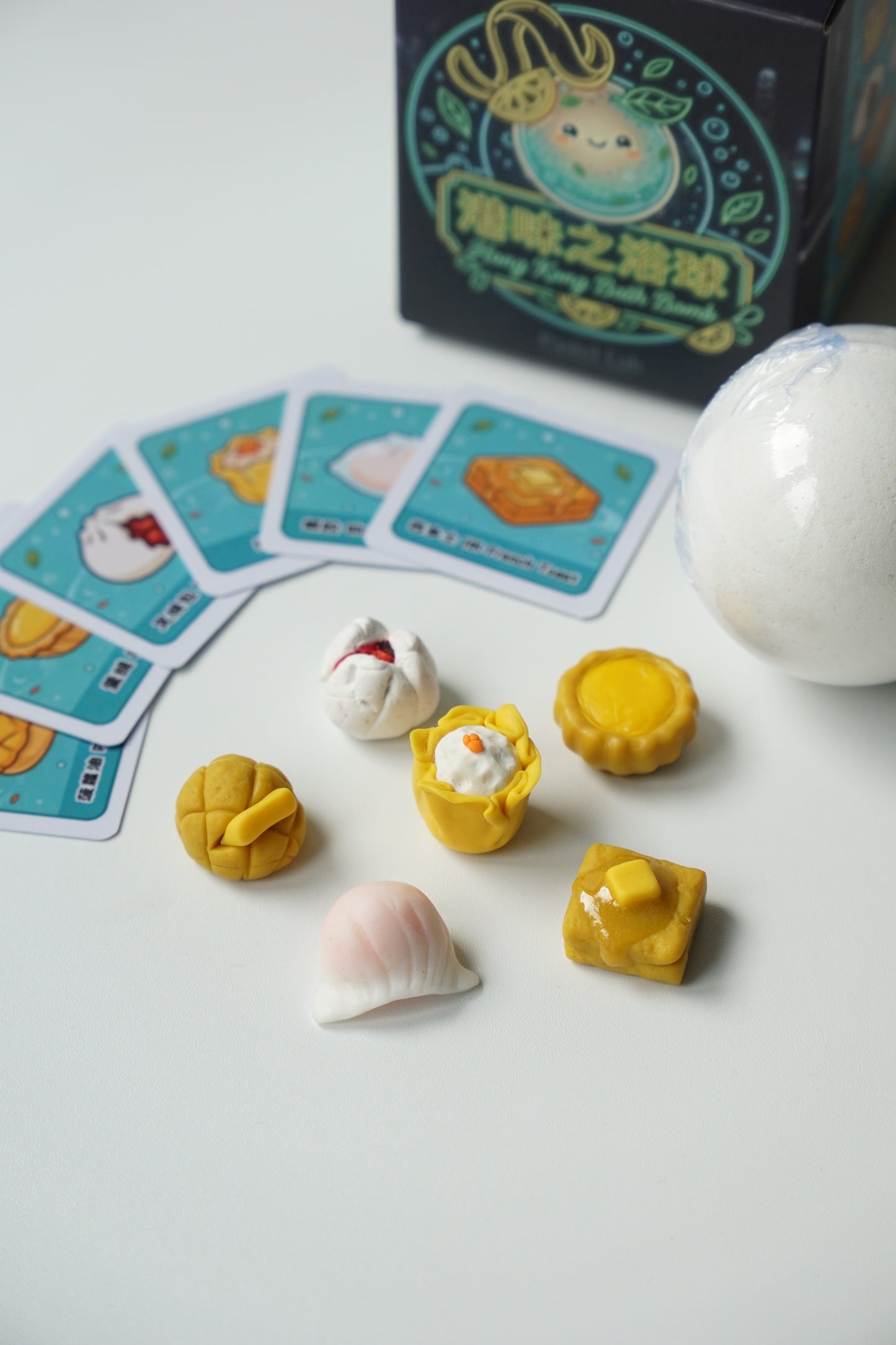 港味之浴球 Hong Kong Bath Bomb | 檸檬茶香浴球盲盒 Lemon Tea Bath Bomb Blind Boxes