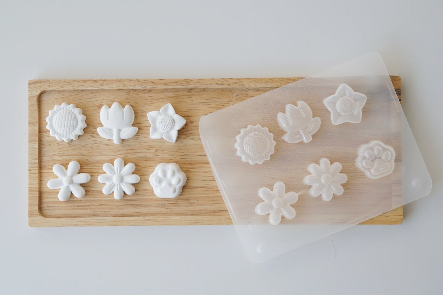 迷你花膠模具 Mini Flower Plastic Moulds
