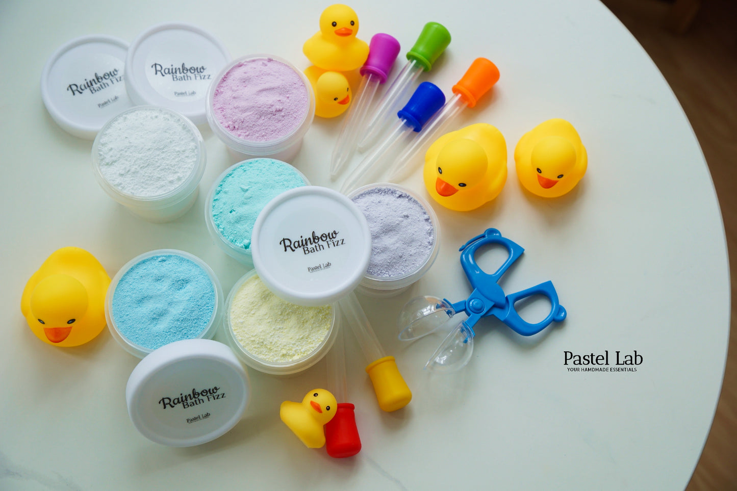 彩虹碳酸浴粉玩樂套裝 Rainbow Bath Fizz Fun Set