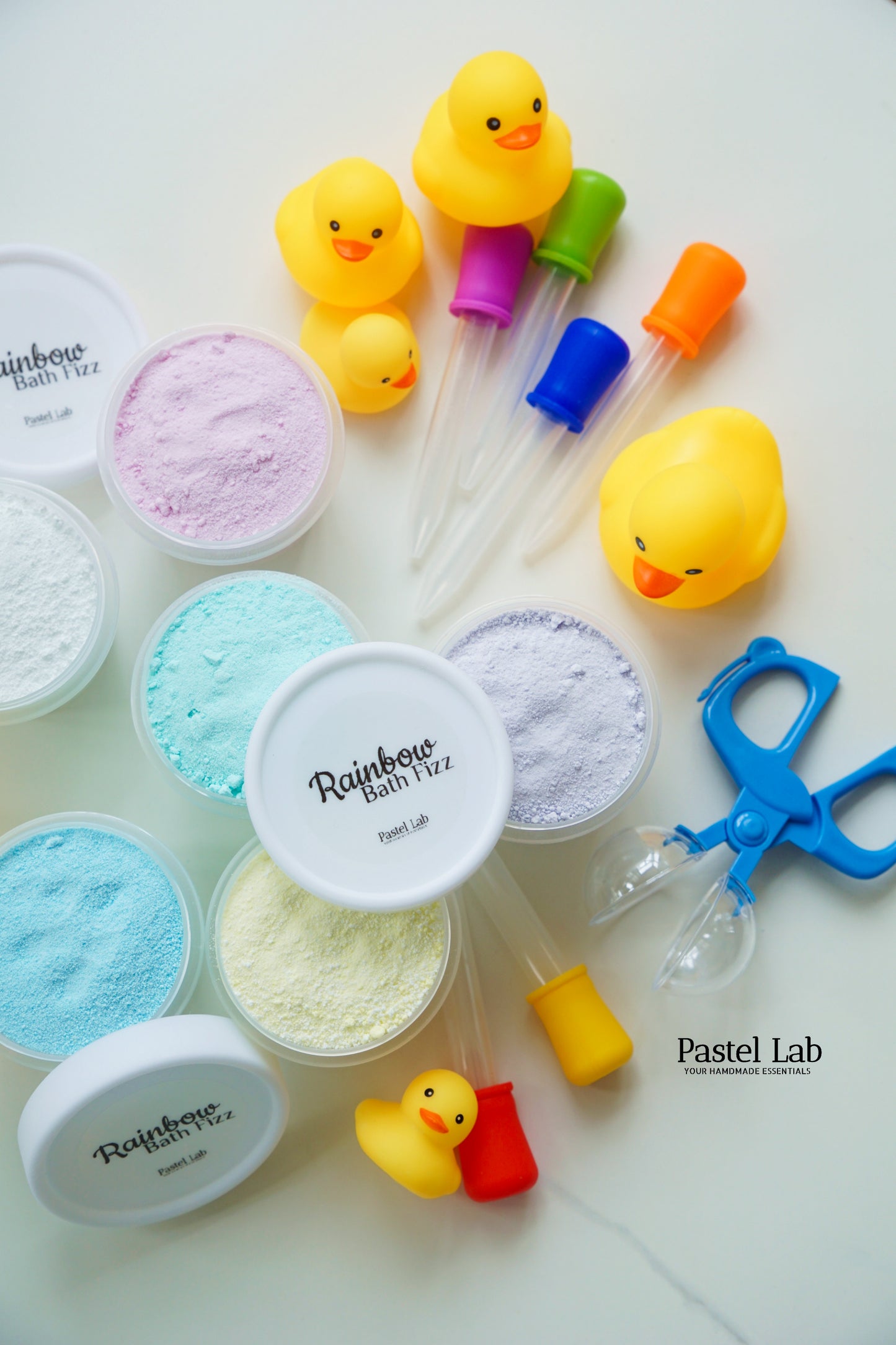 彩虹碳酸浴粉玩樂套裝 Rainbow Bath Fizz Fun Set