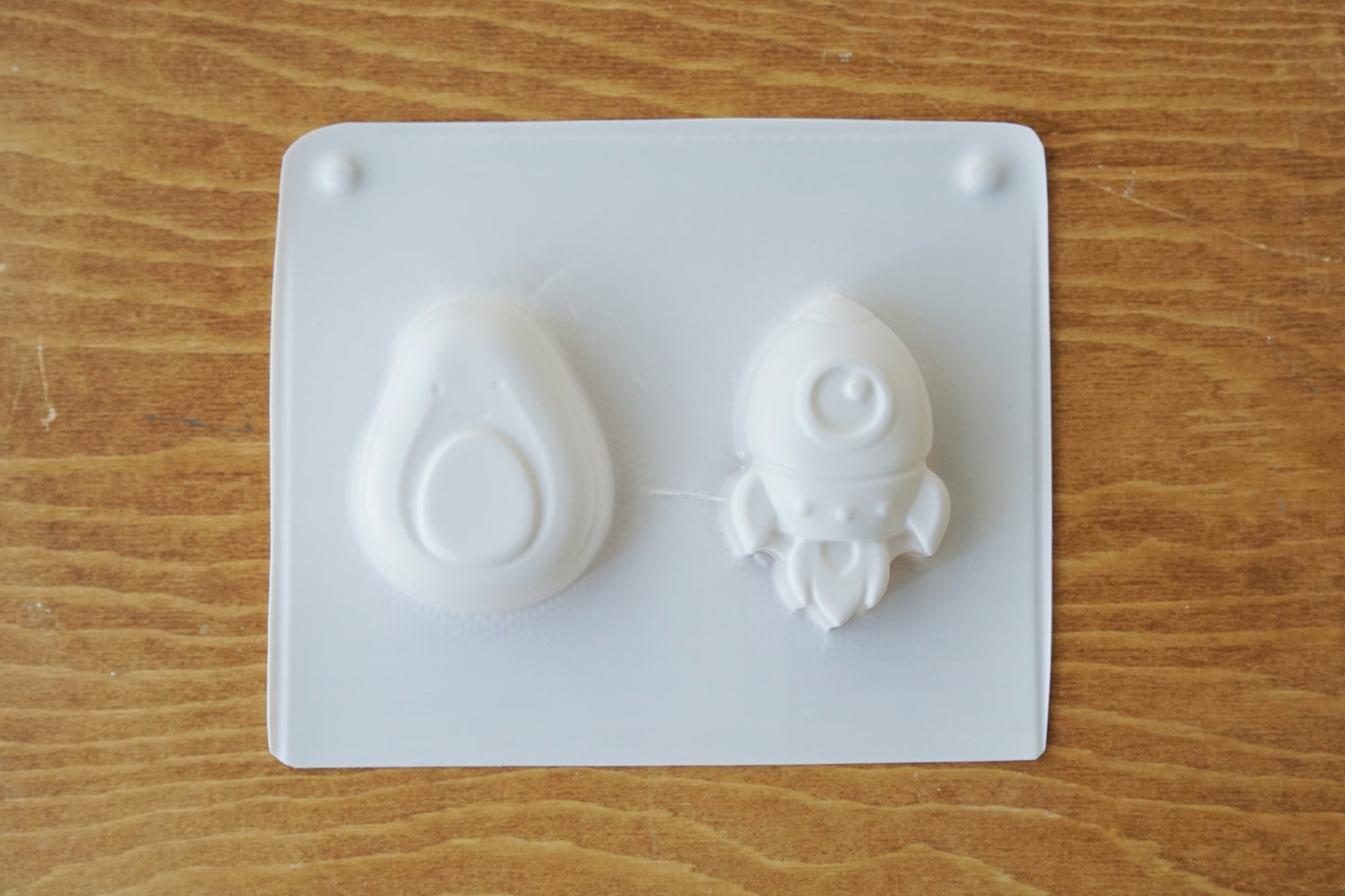 牛油果及火箭膠模具 Avocado & Rocket Plastic Moulds