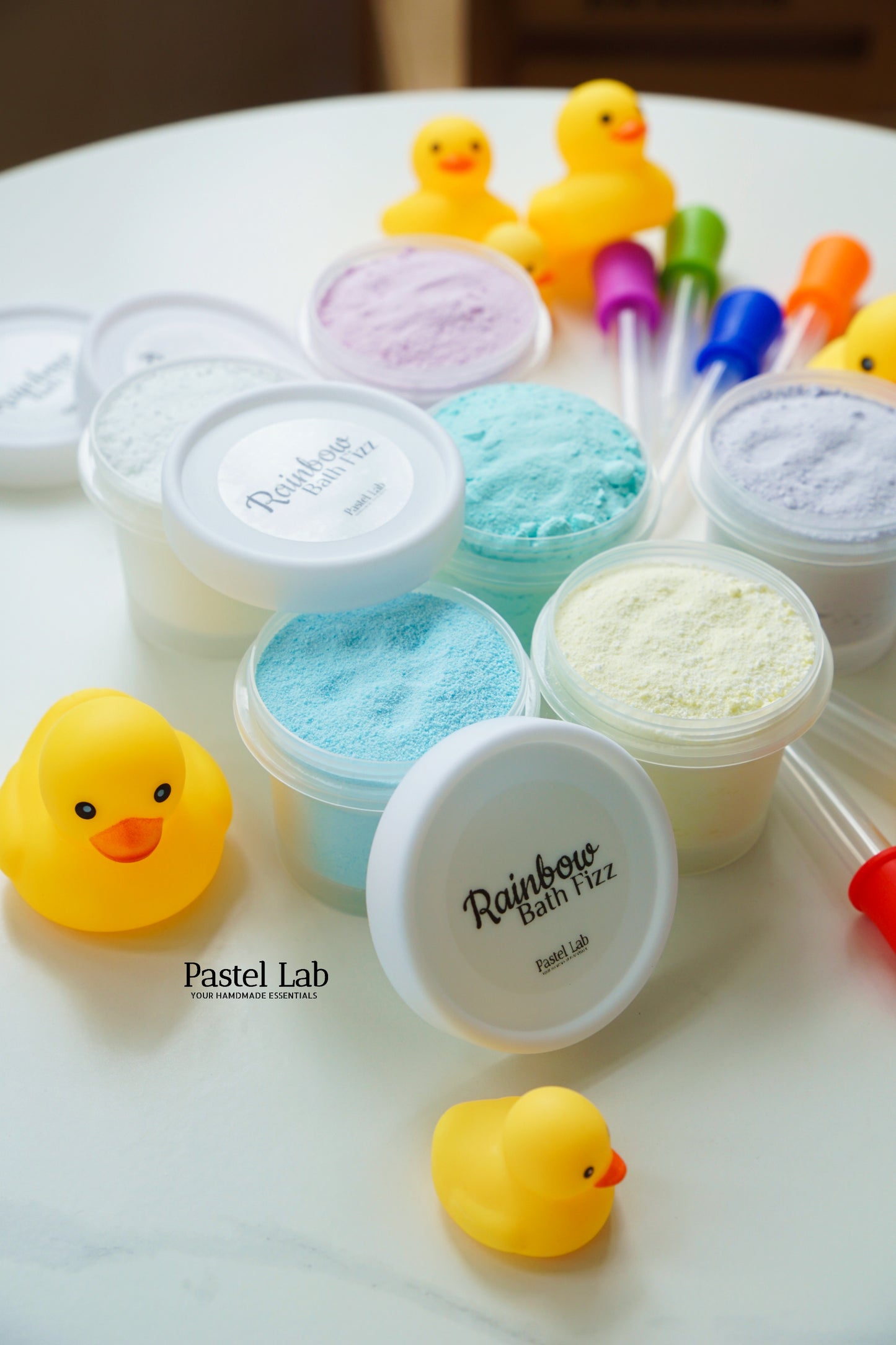 彩虹碳酸浴粉玩樂套裝 Rainbow Bath Fizz Fun Set