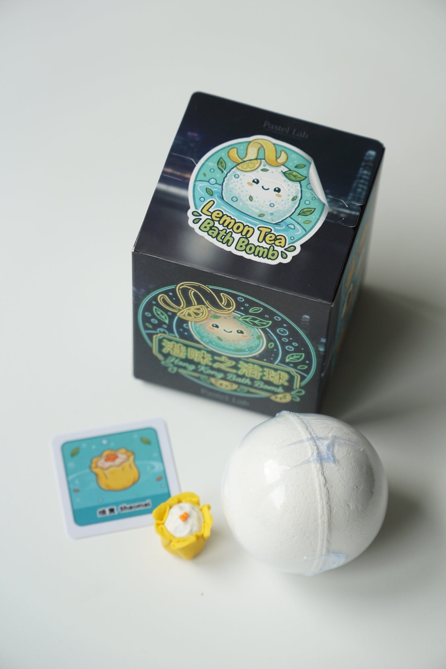港味之浴球 Hong Kong Bath Bomb | 檸檬茶香浴球盲盒 Lemon Tea Bath Bomb Blind Boxes