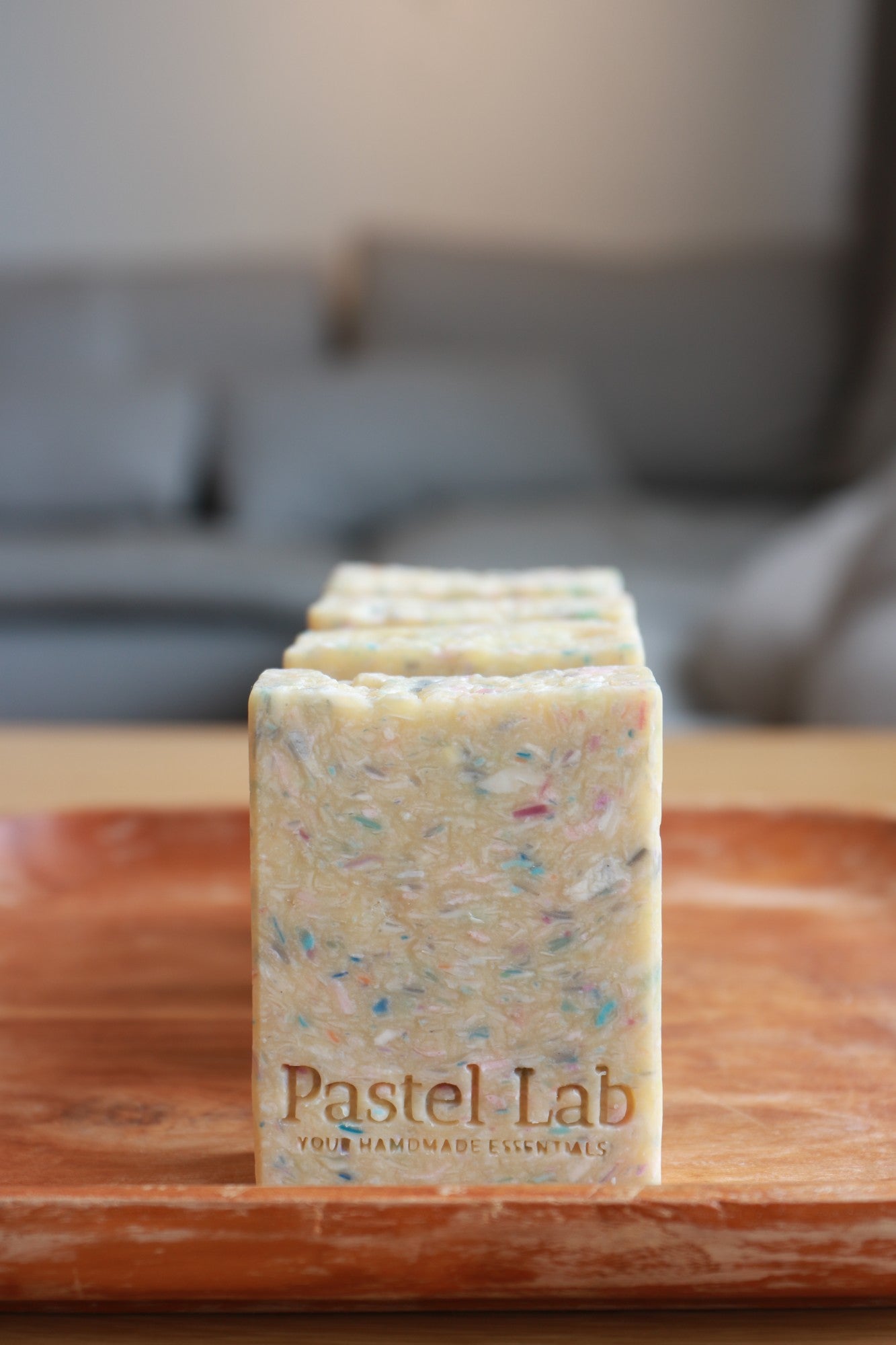 玫瑰天竺葵水磨石皂 Pelargonium Terrazzo Soap Bar